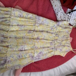 Floral boutique dress
